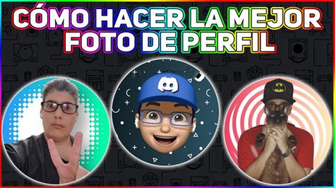 crear fotos de perfil.